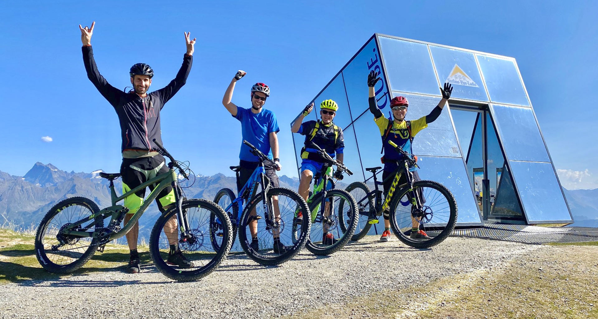 Mountainbikehotel und Wellnesshotel Alpen-Herz Ladis in Tirol